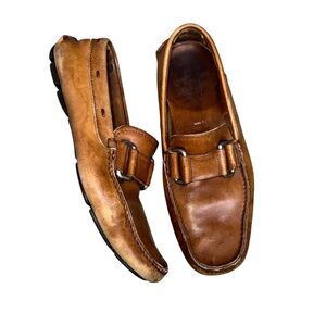 Prada Tan Leather Loafers size 7